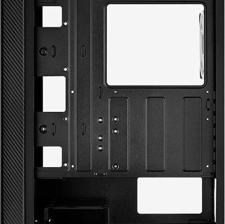 Aerocool Hive FRGB v3 Gaming Midi Tower Κουτί Υπολογιστή με Πλαϊνό Παράθυρο Μαύρο