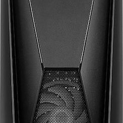 Aerocool Visor Gaming Midi Tower Κουτί Υπολογιστή με Πλαϊνό Παράθυρο και RGB Φωτισμό Μαύρο