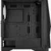 Aerocool Visor Gaming Midi Tower Κουτί Υπολογιστή με Πλαϊνό Παράθυρο και RGB Φωτισμό Μαύρο