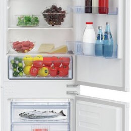 Beko Ψυγειοκαταψύκτης 271lt Υ177.5xΠ54xΒ54.5εκ. Λευκός BCSA285K4SN