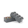 Lego Παιδικό Κουτί Αποθήκευσης από Πλαστικό 8-Stud Γκρι 50x25x17cm