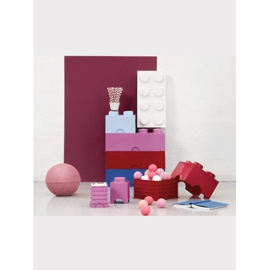 Lego Παιδικό Κουτί Αποθήκευσης από Πλαστικό 8-Stud Γκρι 50x25x17cm