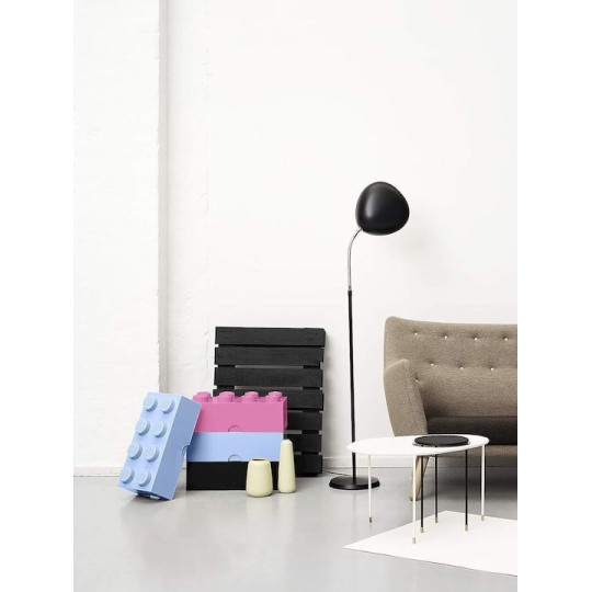 Lego Παιδικό Κουτί Αποθήκευσης από Πλαστικό 8-Stud Γκρι 50x25x17cm