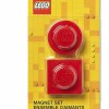 Room Copenhagen LEGO Copenhagen Σετ Μαγνητάκια 2τμχ