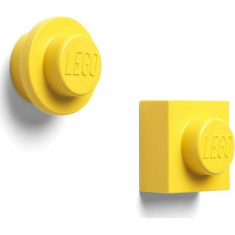 Room Copenhagen LEGO Copenhagen Σετ Μαγνητάκια Κίτρινο 2τμχ