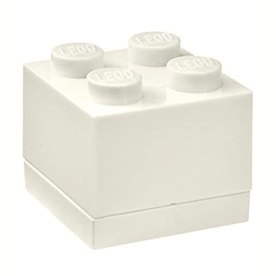 Lego Παιδικό Κουτί Αποθήκευσης από Πλαστικό Λευκό