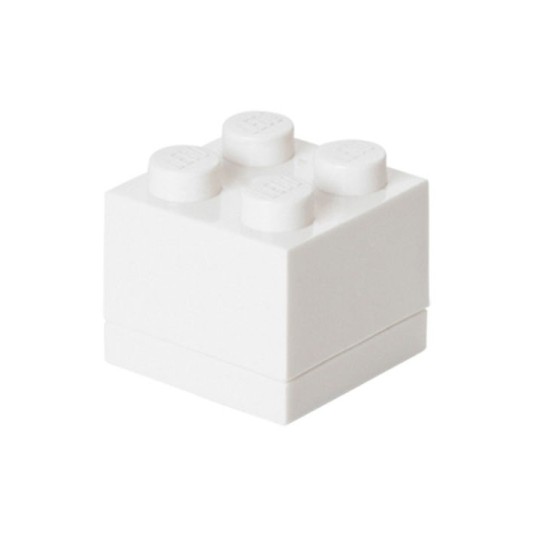 Lego Παιδικό Κουτί Αποθήκευσης από Πλαστικό Λευκό