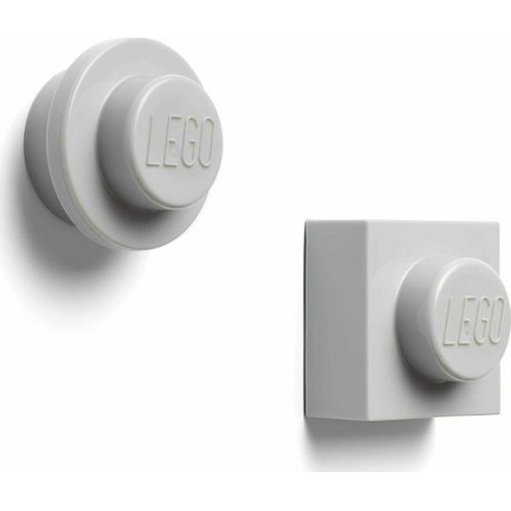 Room Copenhagen LEGO Copenhagen Στρογγυλά Σετ Μαγνητάκια Πλαστικά 4.7x4.7εκ. 2τμχ