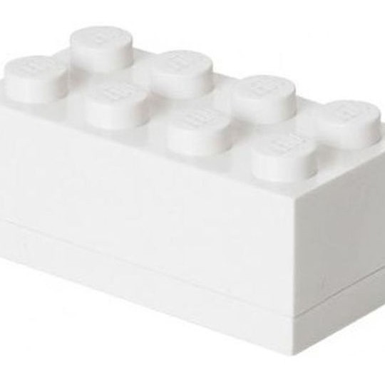 Lego Παιδικό Κουτί Αποθήκευσης από Πλαστικό Λευκό