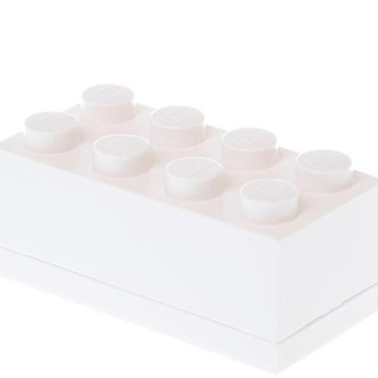 Lego Παιδικό Κουτί Αποθήκευσης από Πλαστικό Λευκό