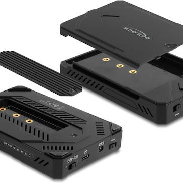 DeLock Θήκη για 2 Σκληρούς Δίσκους 2.5