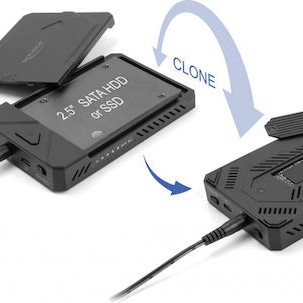 DeLock Θήκη για 2 Σκληρούς Δίσκους 2.5