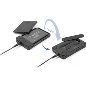 DeLock Θήκη για 2 Σκληρούς Δίσκους 2.5