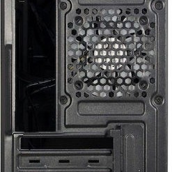 Inter-Tech B-02 RGB Gaming Midi Tower Κουτί Υπολογιστή με Πλαϊνό Παράθυρο Μαύρο