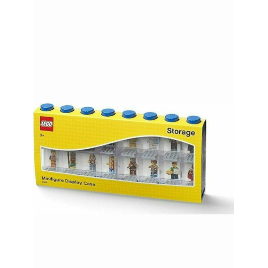 Lego Παιδικό Κουτί Αποθήκευσης από Πλαστικό Display Case 16 Μπλε