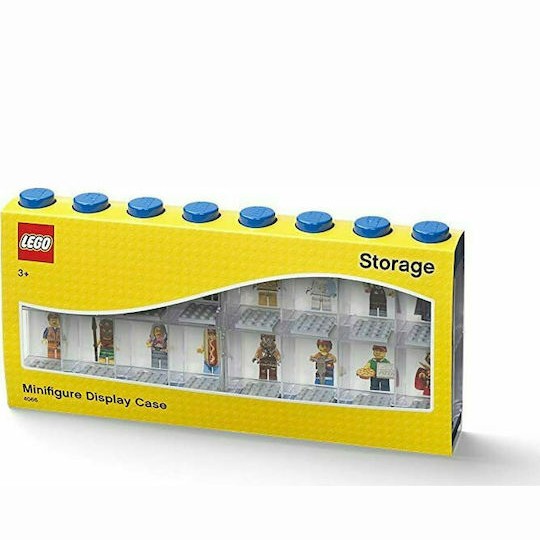 Lego Παιδικό Κουτί Αποθήκευσης από Πλαστικό Display Case 16 Μπλε