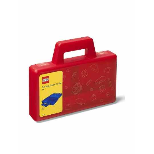 Room Copenhagen Παιδικό Κουτί Αποθήκευσης από Πλαστικό Sorting to Go Κόκκινο 19x16x35cm