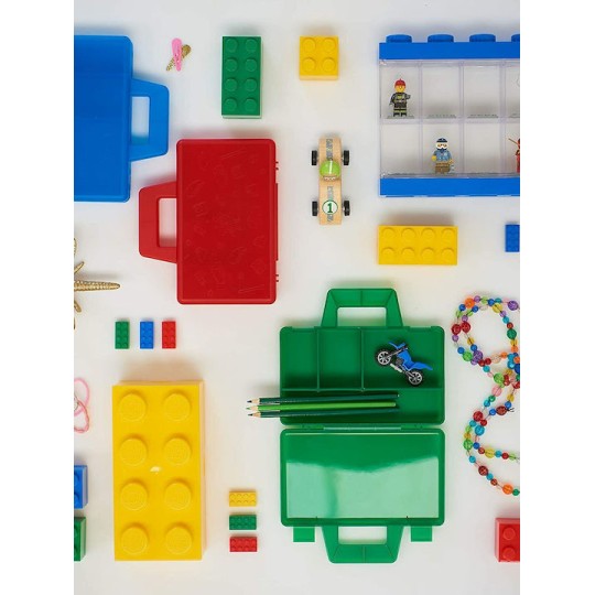 Room Copenhagen Παιδικό Κουτί Αποθήκευσης από Πλαστικό Sorting to Go Κόκκινο 19x16x35cm