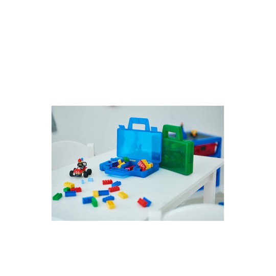 Room Copenhagen Παιδικό Κουτί Αποθήκευσης από Πλαστικό Sorting to Go Μπλε 19x16x35cm