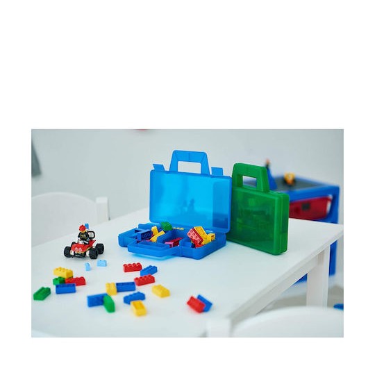 Room Copenhagen Παιδικό Κουτί Αποθήκευσης από Πλαστικό Sorting to Go Μπλε 19x16x35cm