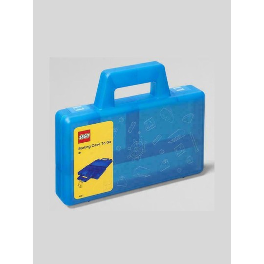 Room Copenhagen Παιδικό Κουτί Αποθήκευσης από Πλαστικό Sorting to Go Μπλε 19x16x35cm