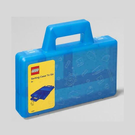 Room Copenhagen Παιδικό Κουτί Αποθήκευσης από Πλαστικό Sorting to Go Μπλε 19x16x35cm