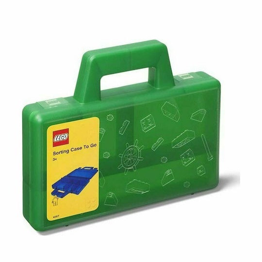 Room Copenhagen Παιδικό Κουτί Αποθήκευσης από Πλαστικό Sorting to Go Πράσινο 19x16x35cm