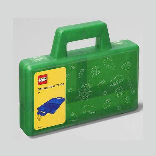 Room Copenhagen Παιδικό Κουτί Αποθήκευσης από Πλαστικό Sorting to Go Πράσινο 19x16x35cm