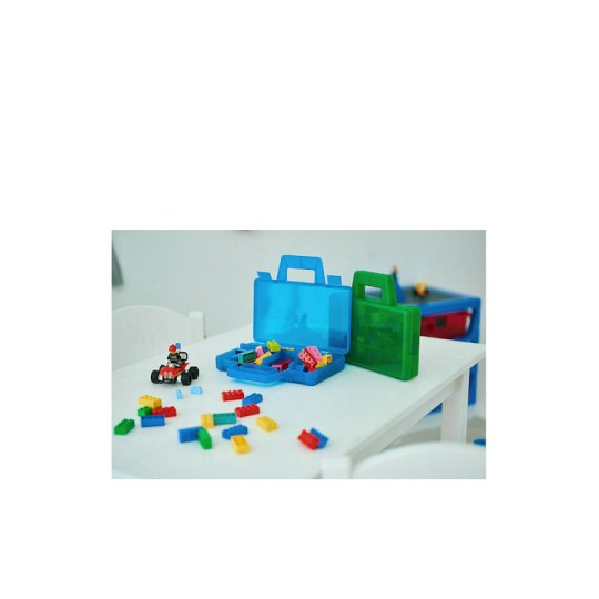 Room Copenhagen Παιδικό Κουτί Αποθήκευσης από Πλαστικό Sorting to Go Πράσινο 19x16x35cm