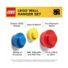 Room Copenhagen Lego Wall Bracket Παιδική Κρεμάστρα Πολλαπλών Θέσεων Πλαστική Red/Yellow/Blue 3τμχ