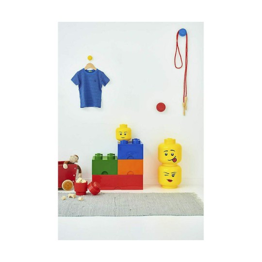 Room Copenhagen Lego Wall Bracket Παιδική Κρεμάστρα Πολλαπλών Θέσεων Πλαστική Red/Yellow/Blue 3τμχ