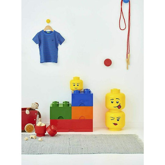 Room Copenhagen Lego Wall Bracket Παιδική Κρεμάστρα Πολλαπλών Θέσεων Πλαστική Red/Yellow/Blue 3τμχ