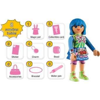 Playmobil EverDreamerz Clare Comic World για 7 ετών