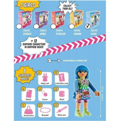 Playmobil EverDreamerz Clare Comic World για 7 ετών