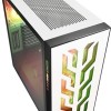 Sharkoon Elite Shark CA300T Gaming Midi Tower Κουτί Υπολογιστή με Πλαϊνό Παράθυρο και RGB Φωτισμό Λευκό