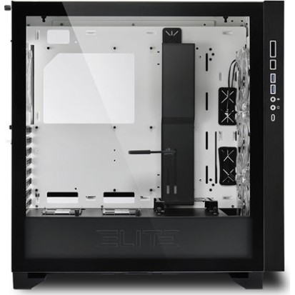 Sharkoon Elite Shark CA300T Gaming Midi Tower Κουτί Υπολογιστή με Πλαϊνό Παράθυρο και RGB Φωτισμό Λευκό