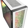Sharkoon Elite Shark CA300H Gaming Midi Tower Κουτί Υπολογιστή με Πλαϊνό Παράθυρο και RGB Φωτισμό Λευκό