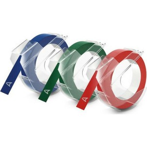 Dymo Ταινία Ετικετογράφου 3m x 9mm Πολύχρωμη 3τμχ