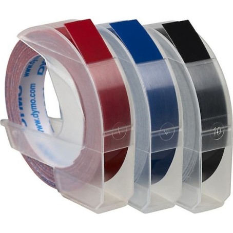 Dymo Ταινία Ετικετογράφου 3m x 9mm Πολύχρωμη 3τμχ