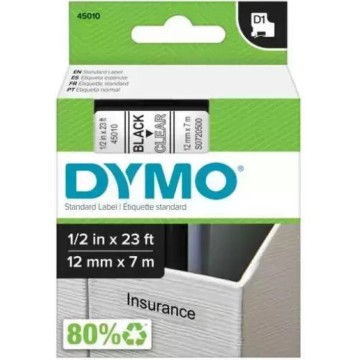 Dymo 45020 Ταινία Ετικετογράφου σε Λευκό Χρώμα