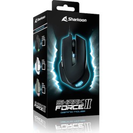 Sharkoon Shark Force II RGB Gaming Ποντίκι 4200 DPI Μαύρο