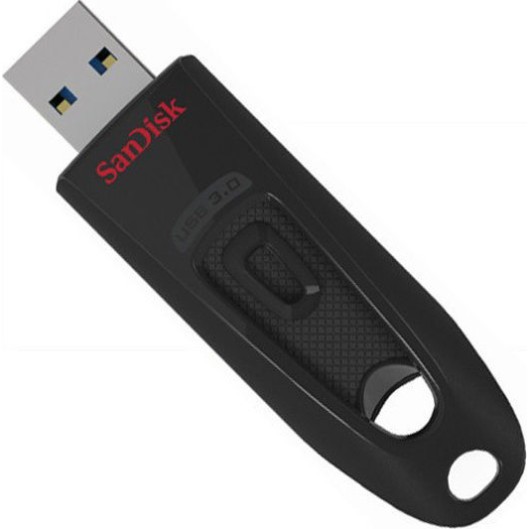 Sandisk Ultra 512GB USB 3.0 Stick Μαύρο