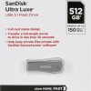 Sandisk Ultra Luxe 512GB USB 3.1 Stick Ασημί