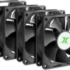 Inter-Tech 88887290 Case Fan 80mm με Σύνδεση 4-Pin PWM 4τμχ