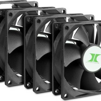 Inter-Tech 88887290 Case Fan 80mm με Σύνδεση 4-Pin PWM 4τμχ