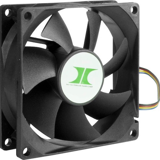 Inter-Tech 88887290 Case Fan 80mm με Σύνδεση 4-Pin PWM 4τμχ