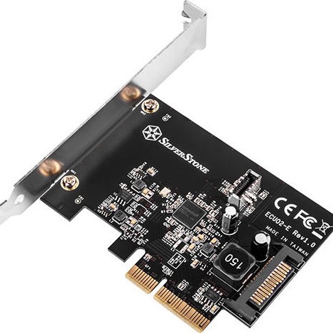 Silverstone Κάρτα PCIe σε 1 θύρες USB 3.2