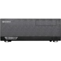 Silverstone GD09B-C Home Theater Κουτί Υπολογιστή Μαύρο