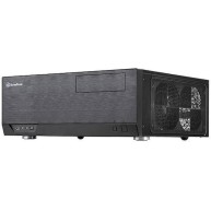 Silverstone GD09B-C Home Theater Κουτί Υπολογιστή Μαύρο