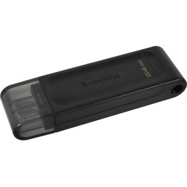 Kingston DataTraveler 70 64GB USB 3.2 Stick με σύνδεση USB-C Μαύρο